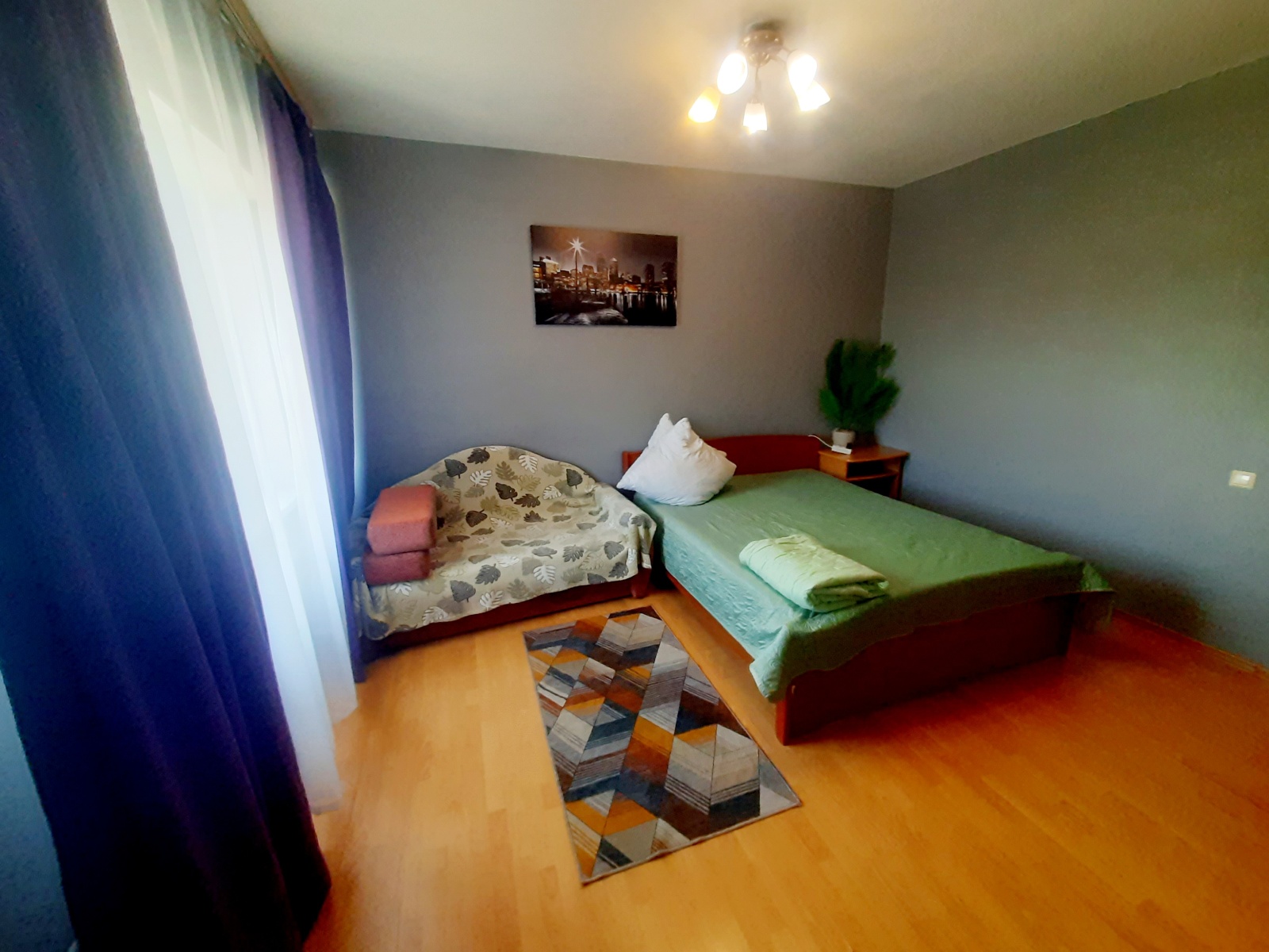 уютная квартира на Байкальской