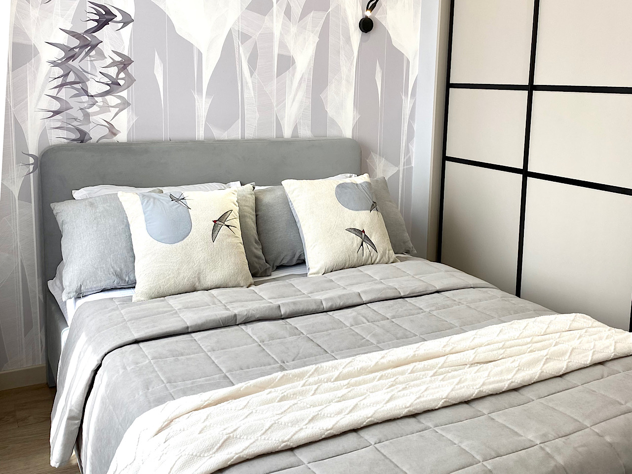 Квартира с дизайнерским ремонтом 